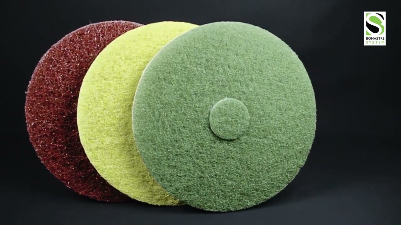Cómo pulir un piso de mármol en 3 pasos, sin químicos, utilizando pads o discos de Bonastre System.