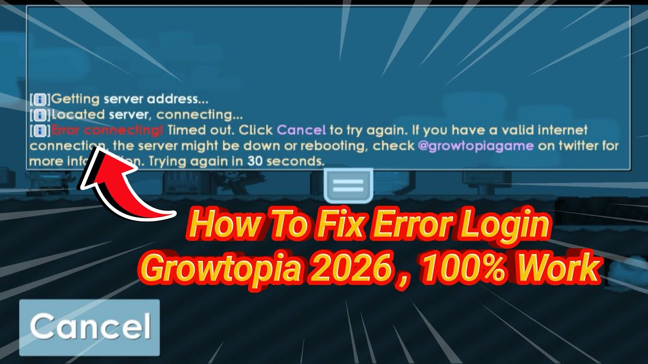 How To Fix Error Login Growtopia 2026 💯Work!! #growtopia #growtopiaphilippines #growtopiat&uuml;rkiye 