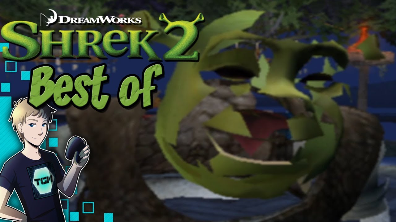 Best of Shrek 2 PS2 - Best of Tealgamemaster Let's Play - Funny Moments!