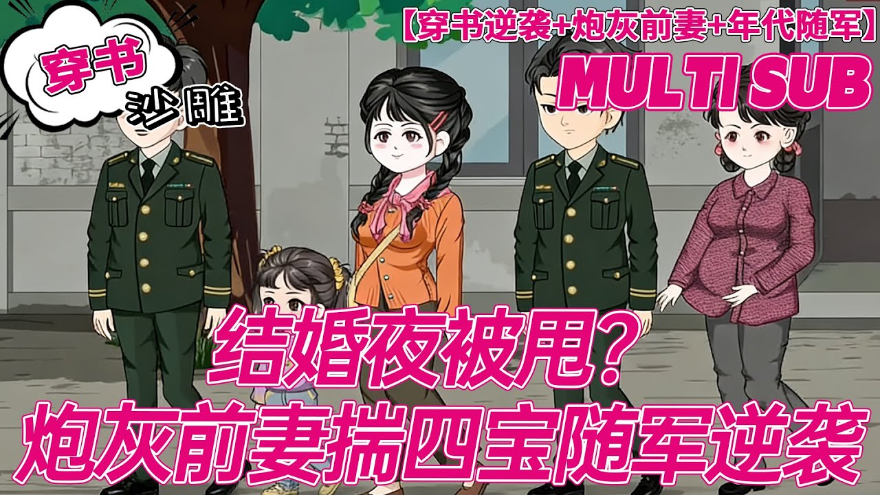 💕热门【穿书动画】《结婚夜被甩？炮灰前妻揣四宝随军逆袭》炮灰前妻觉醒了！揣四宝随军追夫，手撕渣剧情改写惨死结局！#沙雕剧情 #bdhm