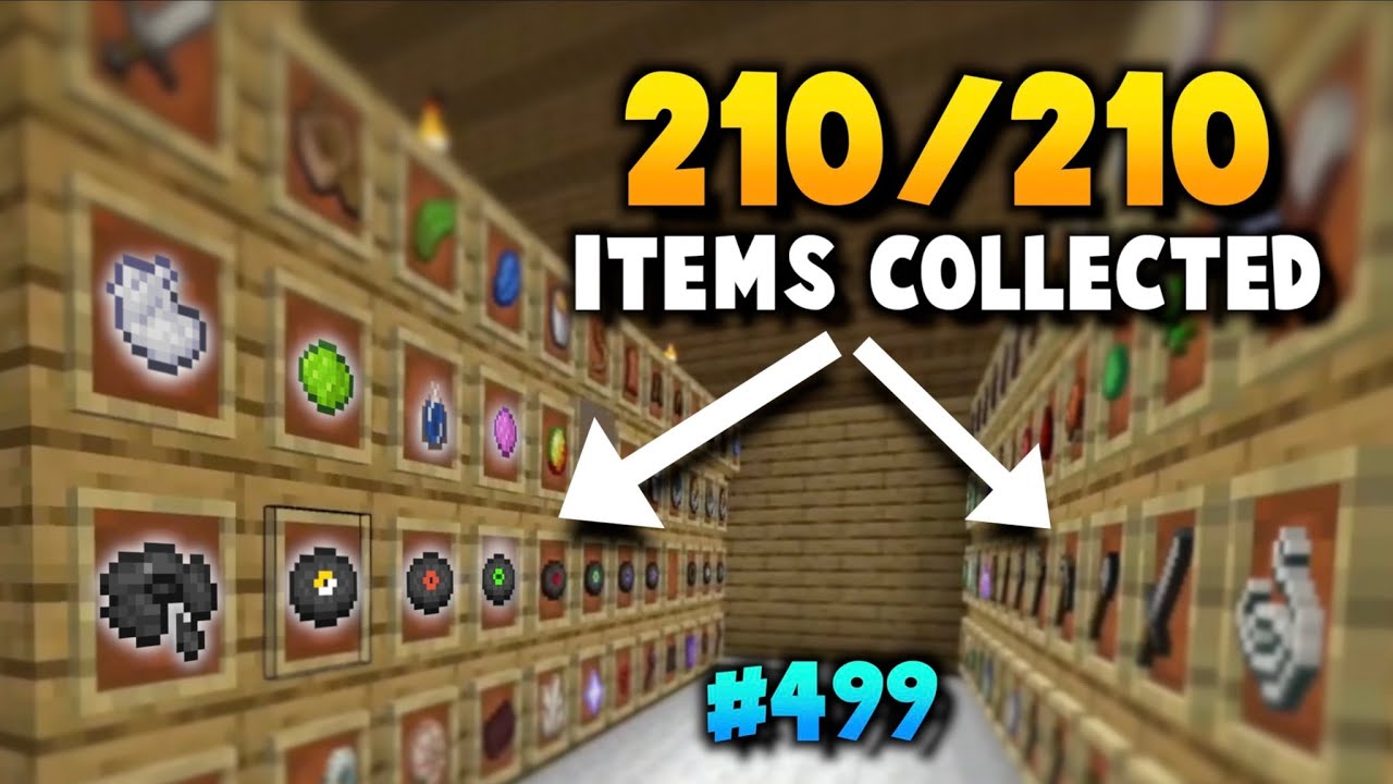 Collecting Every Single Item in Minecraft (499)