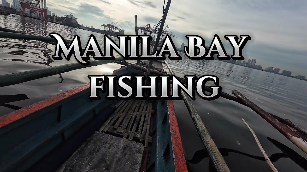 First time mag boat fishing sa Manila Bay.