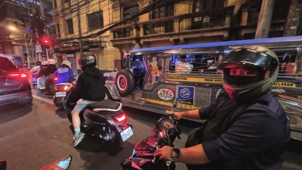 XMAX short night ride abad santos to kalaw