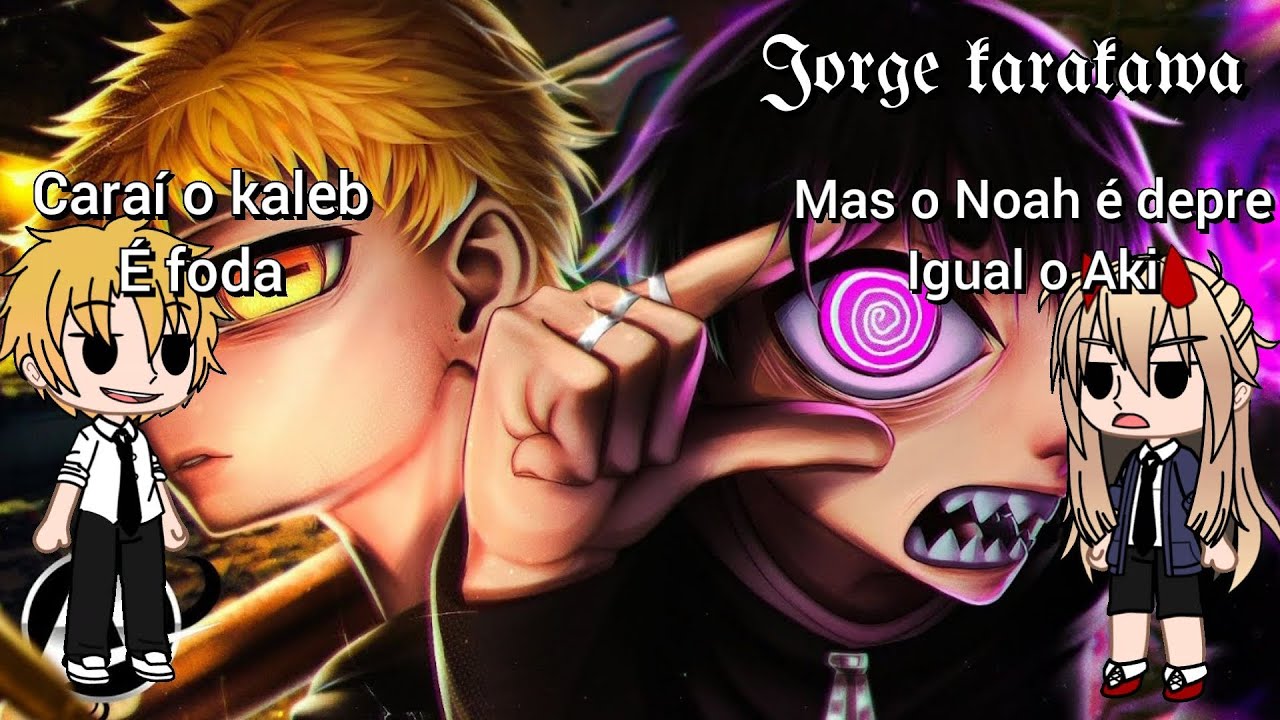 Chainsaw man react rap do Noah e Kaleb do @AniRap