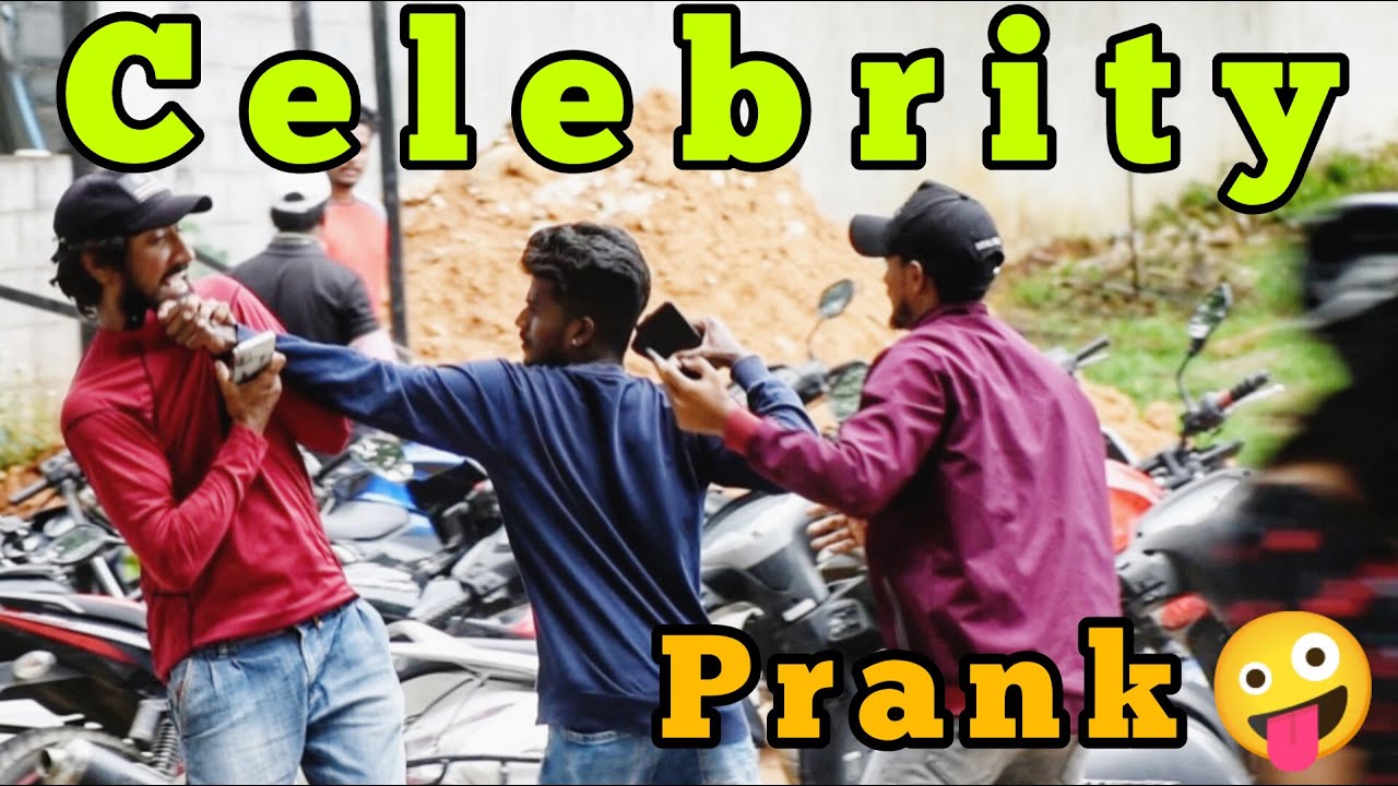ಸೆಲೆಬ್ರಿಟಿ ತಮಾಷೆ ವಿಡಿಯೋ🤪😂 / Celebrity Prank 🤪😂| Tharlenanmaklu/ #kannadaprank #prank