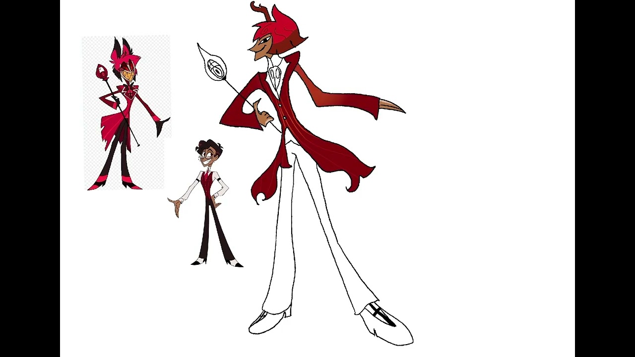Alastor redesign speedpaint (requested)