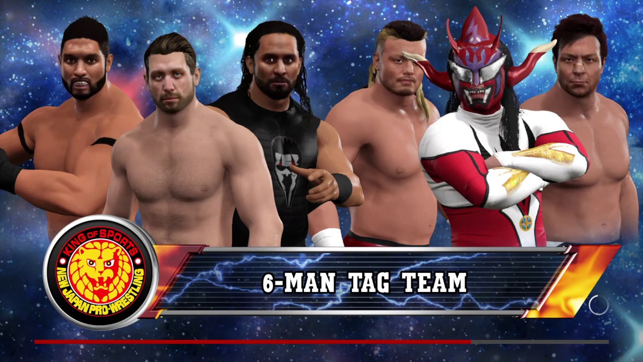 NJPW Day #2 - Match #1 - Bullet Club vs Jushin Liger & Tencozy