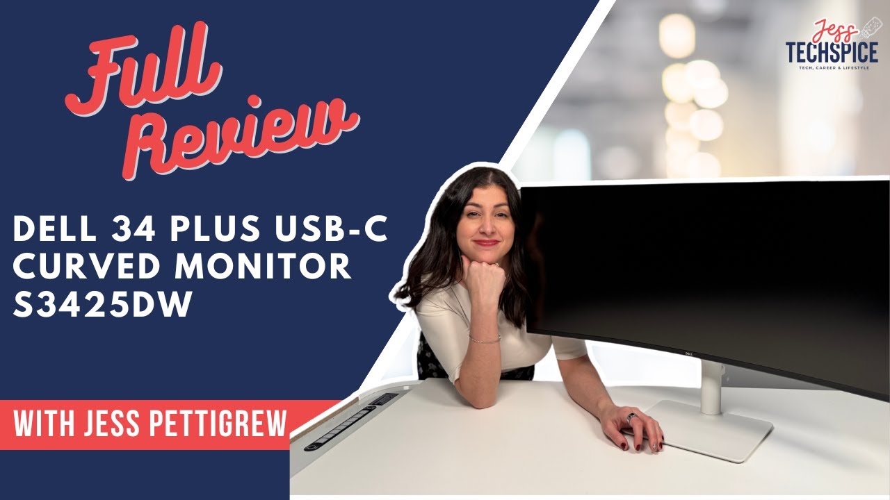 Полный обзор изогнутого монитора Dell 34 Plus USB-C — S3425DW