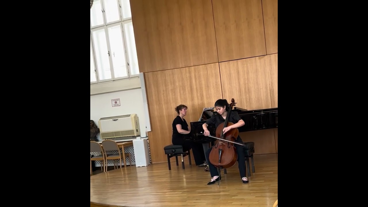 Davydov Cello Concerto N1, mvt.1, performs  Mari Hakobyan 14y.o