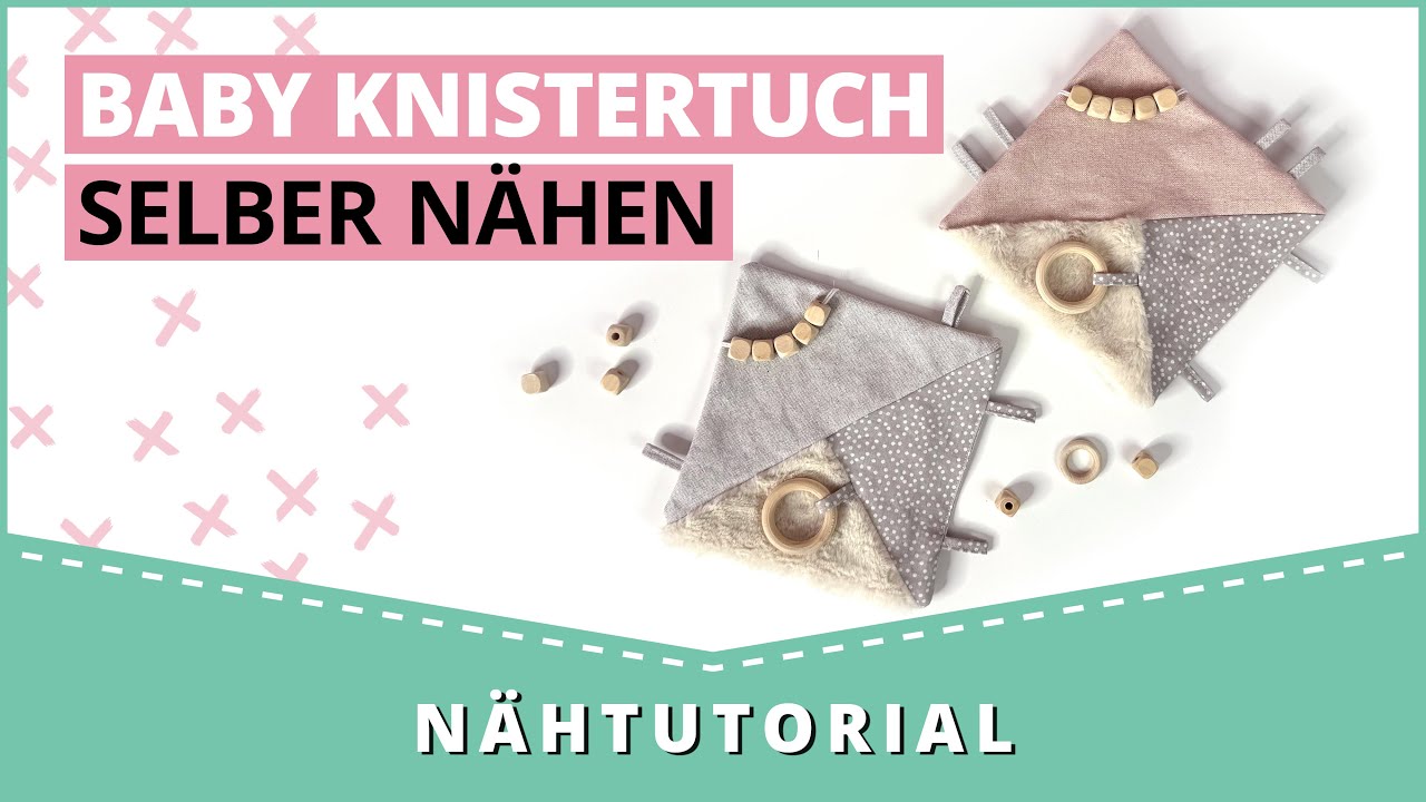 Knistertuch für Babys selber nähen