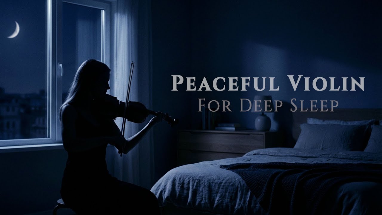 🎻 This Soft and Beautiful Violin Will Make You Fall Asleep Right Away 😴 | Gentle Night Relaxation