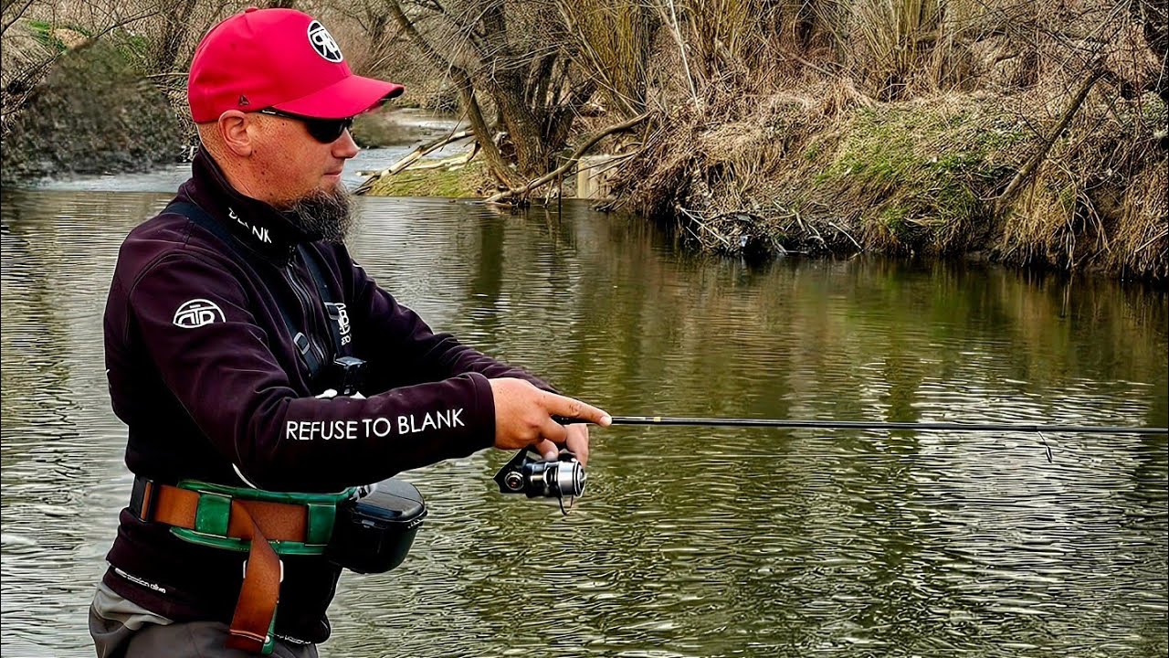 🎣 CLENI de MARTIE - O FRUMOASĂ partidă de PESCUIT la VOBLER pe RÂU