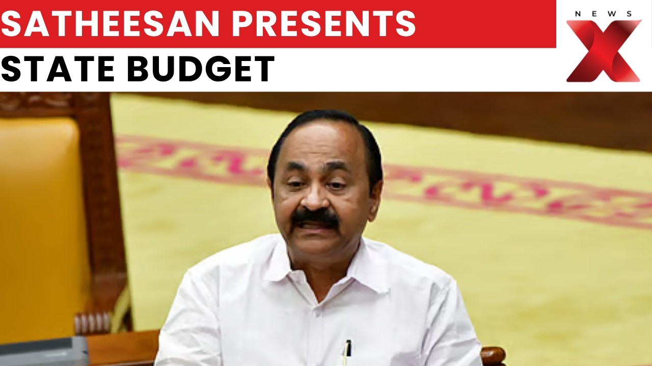 Kerala Finance Minister VD Satheesan Unveils UDF Government&rsquo;s First Fiscal Roadmap | NewsX