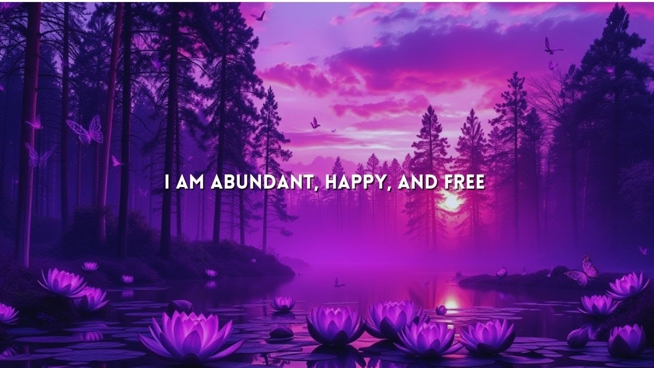 Positive Affirmations for March 💜 Daily Affirmation for Abundance, Happiness & Positive Thinking