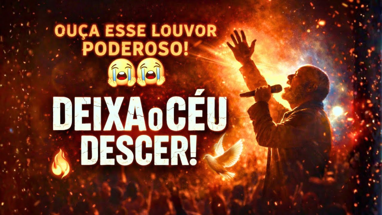 VOCÊ NÃO VAI CONSEGUIR OUVIR SEM CHORAR 🖤🔥 | ESSE LOUVOR RASGA A ALMA