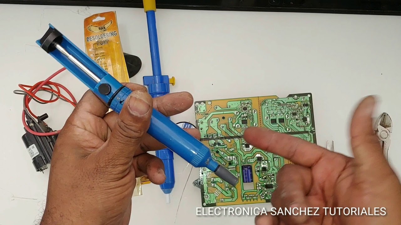 extractor de estaño cómo modificarlos para qe no se queme la punta y duré más