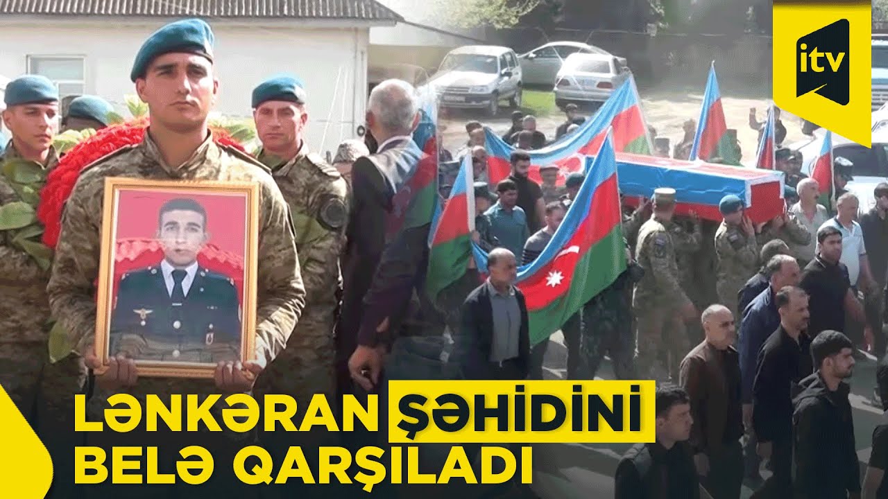 Sursat partlaması nəticəsində həlak olan hərbçimiz Lənkəranda dəfn edildi