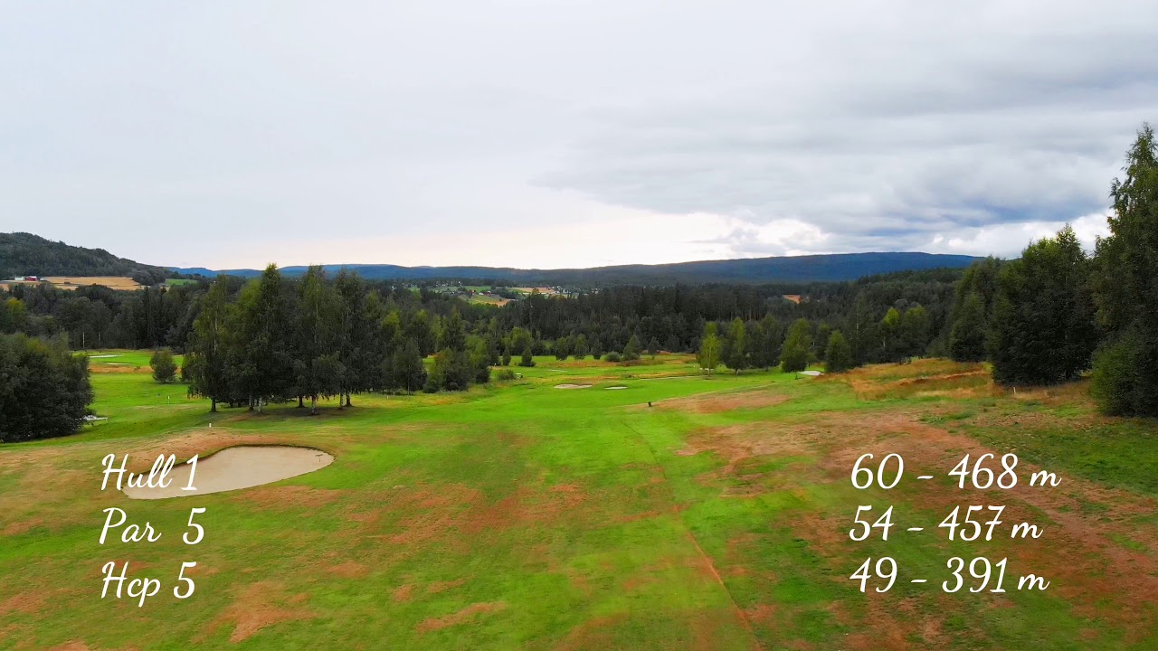 Kongsberg golfbane - hull 1