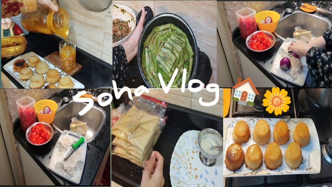 سفرة 19رمضان 🕋2026🌙سمبوسك جبنه🌮 محشي كرنب 🥬