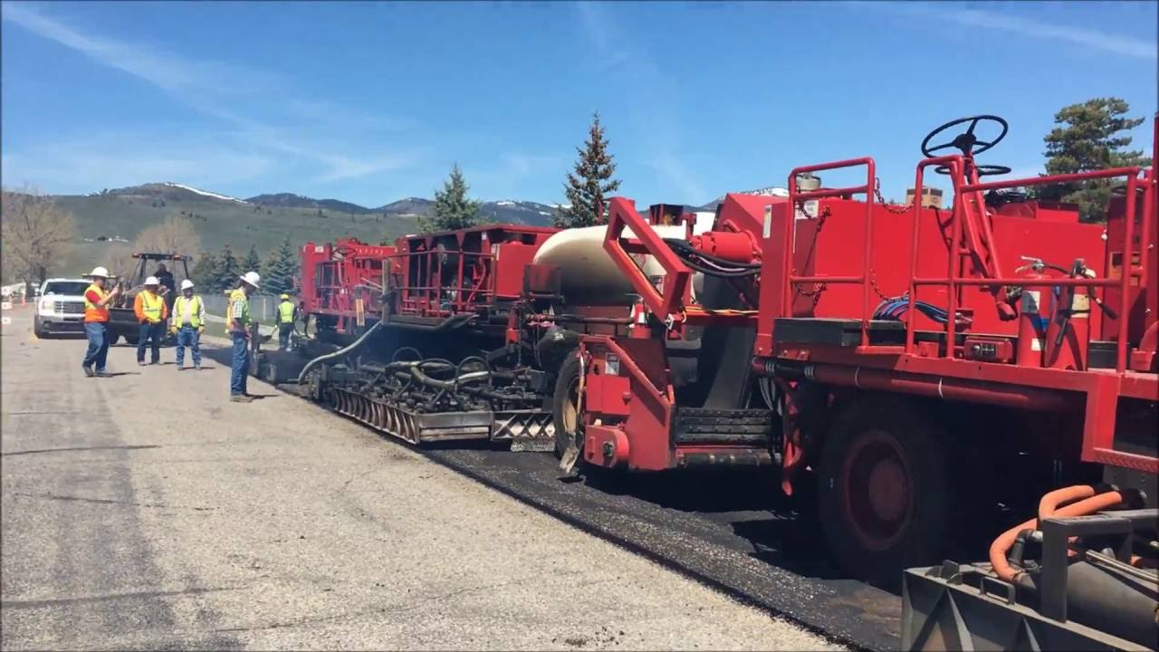 Recycled hot in placed paving PROCESS