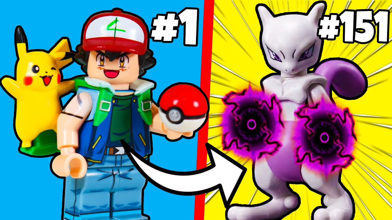 Я протестировал всех НОВЫХ LEGO POKEMON...