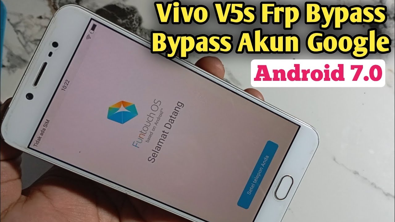 Vivo V5s Frp Bypass Android 7.0 | Vivo V5s Lupa Akun Google