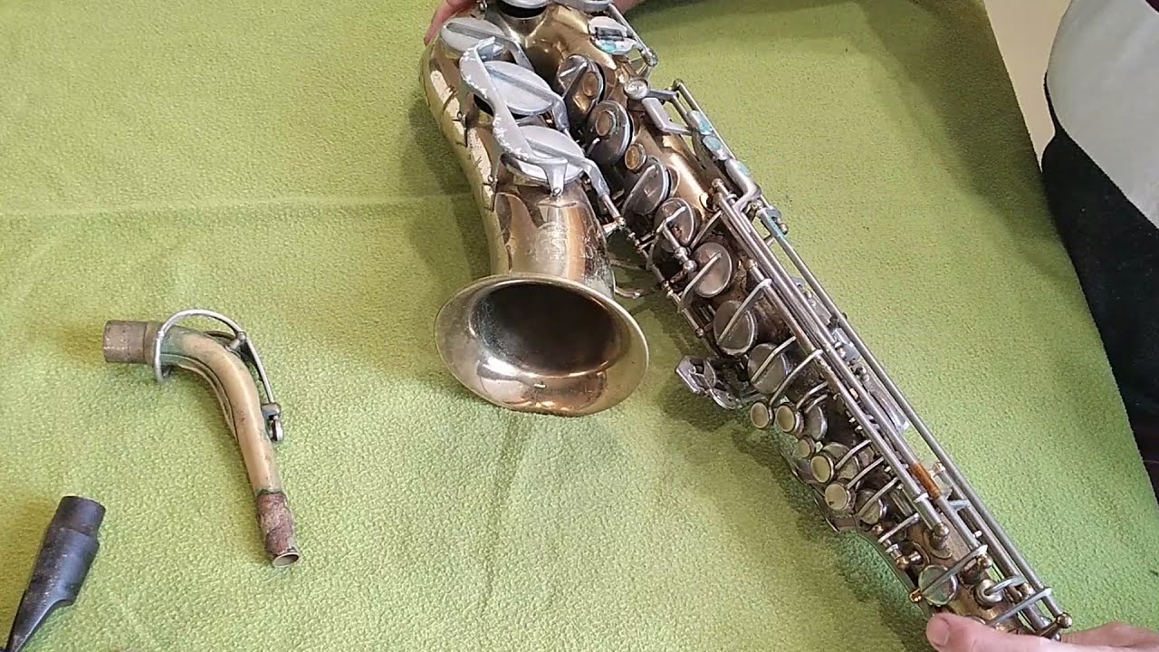 Ремонт Саксофона.Amati Super Classic /Чистка Саксофона/