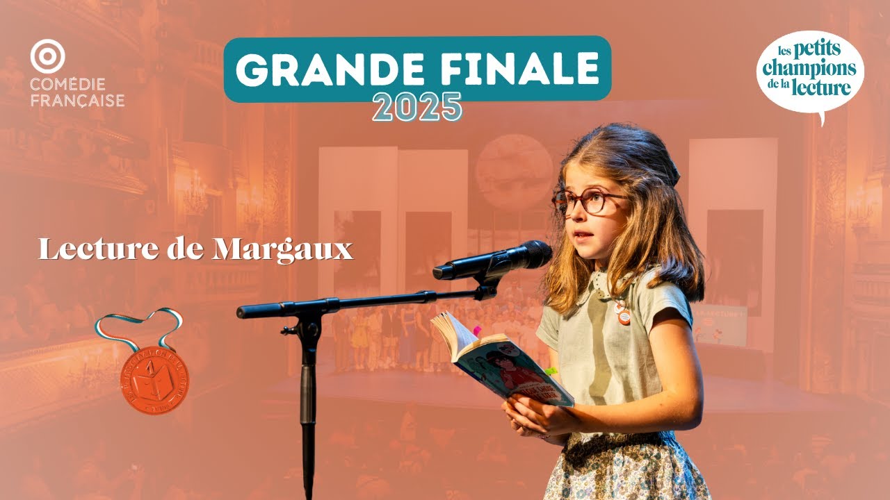 La lecture de Margaux, 2ᵉ place 2025 🥈 Grande finale à la Comédie-Française