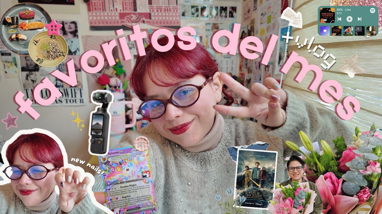 monthly favorites january! ⊹ ࣪ ˖ / fui a una degustación asiática + new nails! / weekly vlog ⋆˚࿔