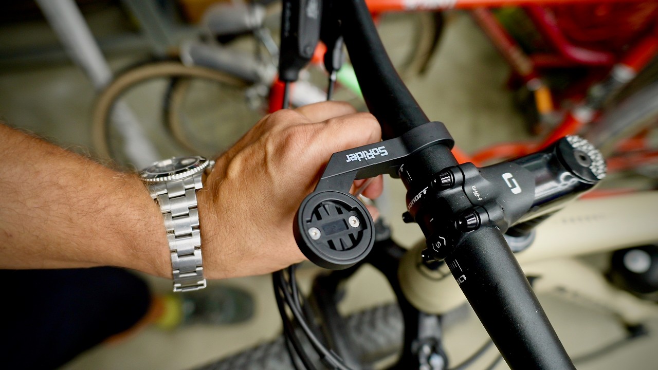How to install a Bike computer mount