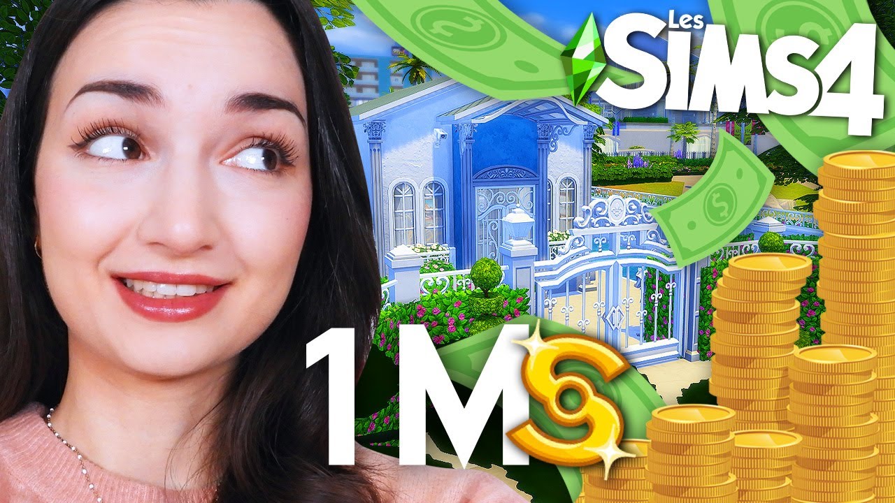 J'ai construit une mini-maison à 1 MILLION $ ! 🤑 | Challenge Sims 4