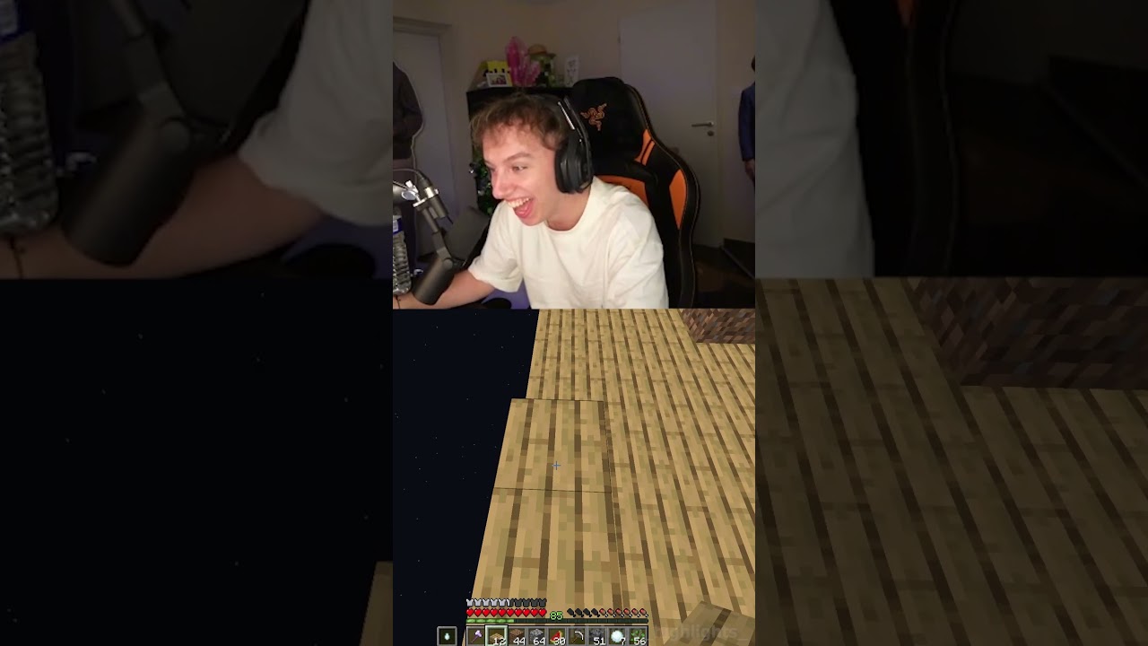 Hugo lacht wegen Fabo.....