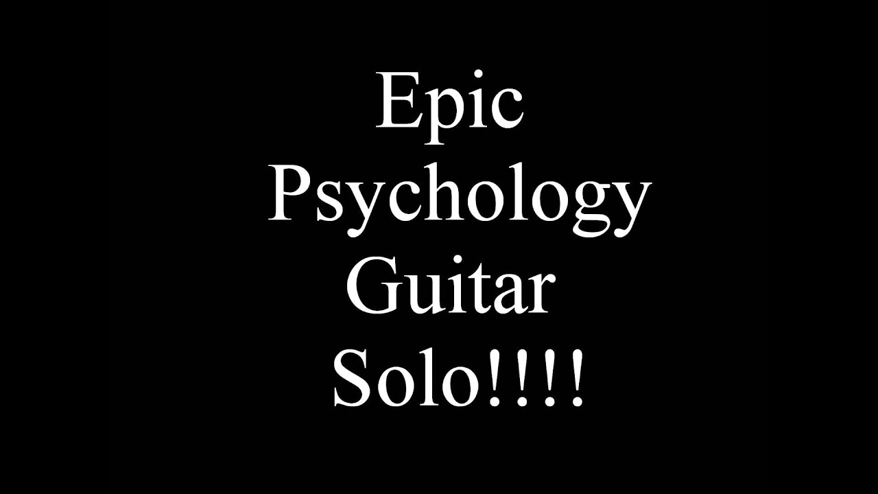 Psychology Song
