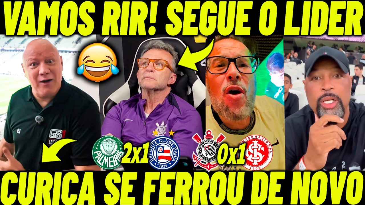 VAMOS RIR! CORITIANOS PERDERAM A LINHA AP&Oacute;S DERROTA! SEGUE O LIDER SECADORES!