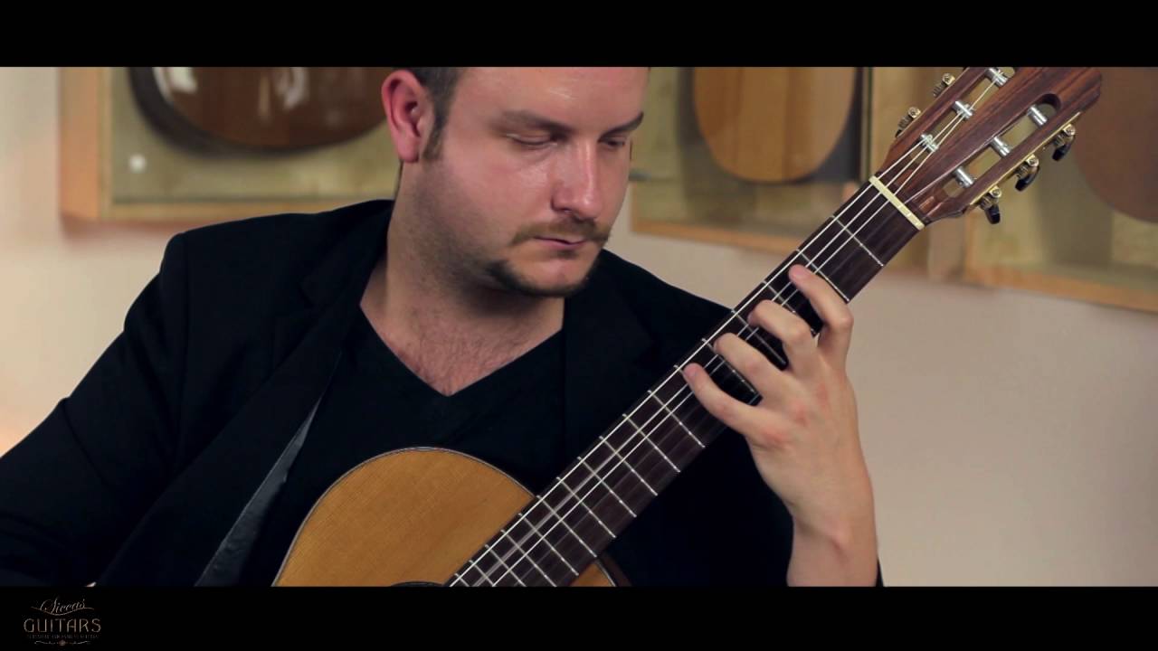 Ivan Petricevic plays Gigue BWV 1004 by J. S. Bach on a 2011 Dieter Müller Doubletop