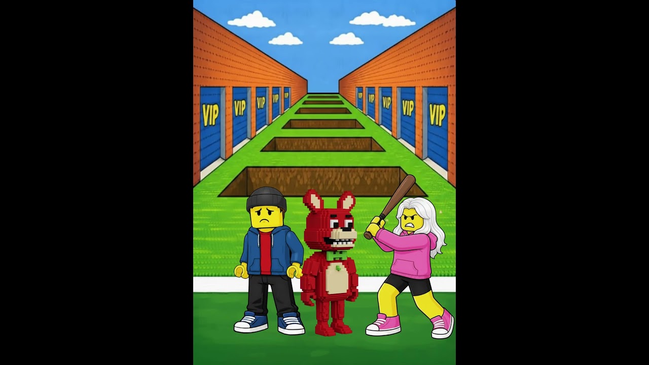 Poppy Playtime Brainrot Chaos in Escape Tsunami (2D Roblox Animation)