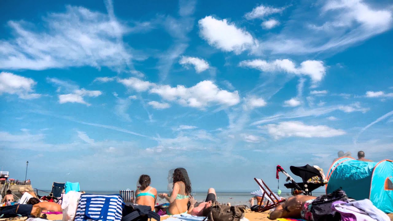 [4K] Broadstairs Beach Timelapse