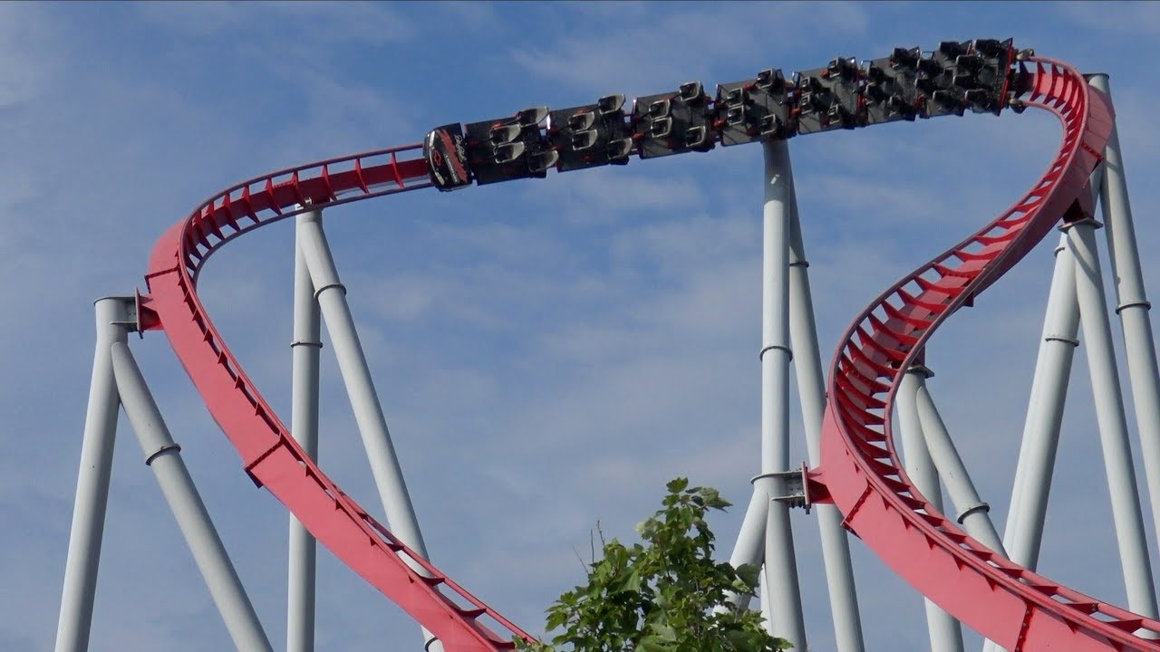 Intimidator 60fps HD Offride Footage Carowinds