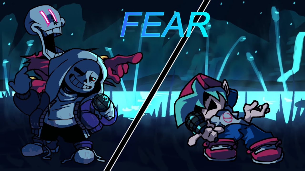 FEAR / Haunted but this is Dusttale! (Friday night Dustin Song: @SkieHiePie ) (Fnf Cover)
