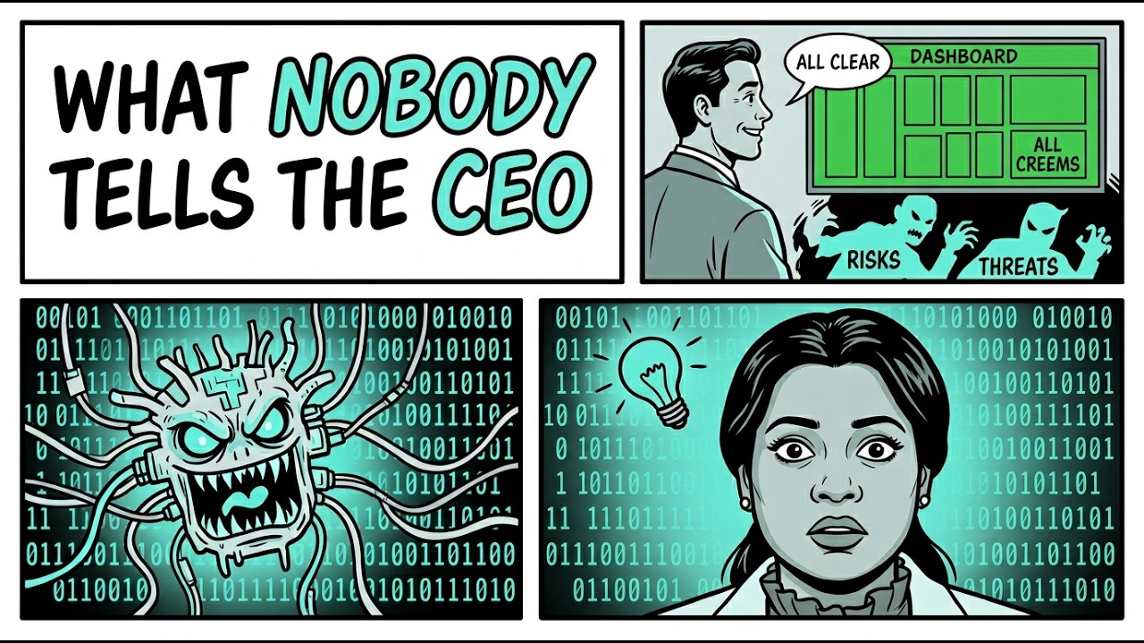 The Cybersecurity Leadership Crisis: Why Dashboards Fail CEOs-The Risk Nobody tells the CEO or BOARD
