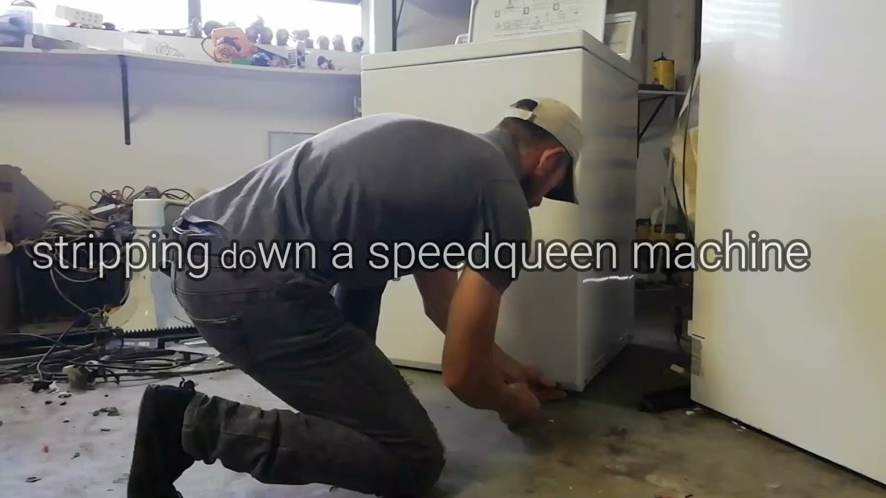 SPEEDQUEEN PART ONE, REPLACE BEARINGS,HUB AND SEAL & CLUTCH