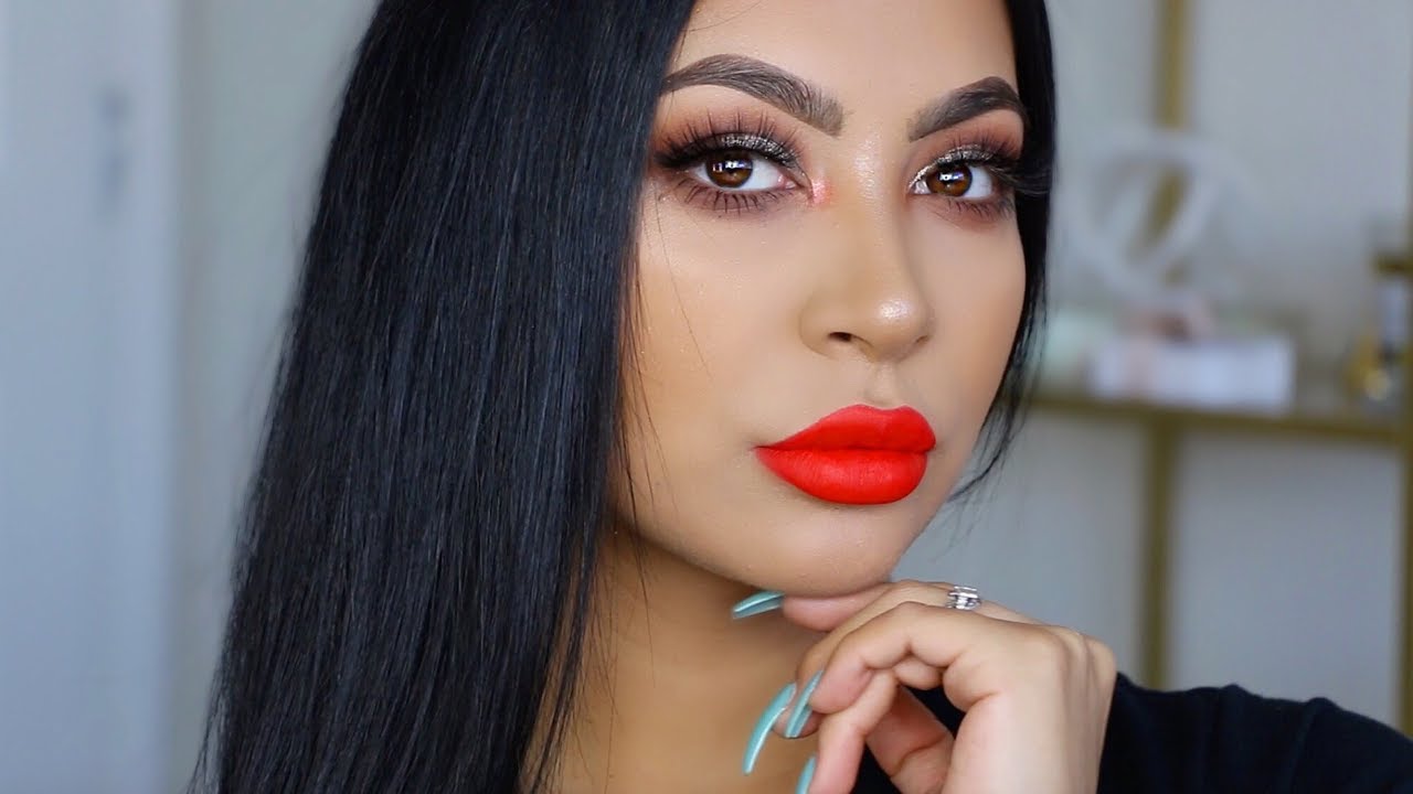 Hot Fire Glam Look. || DESIXKATY & DOSE OF COLORS|| EVETTEXO