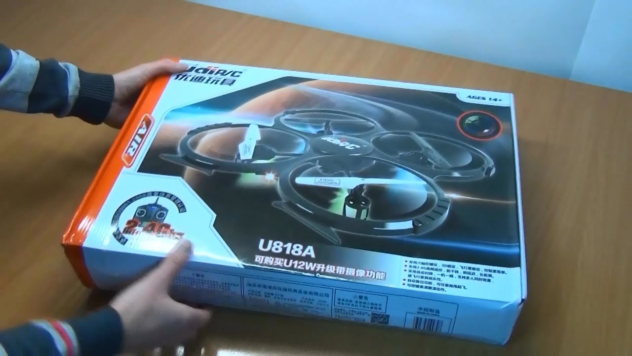 UDI U818A квадрокоптер с камерой