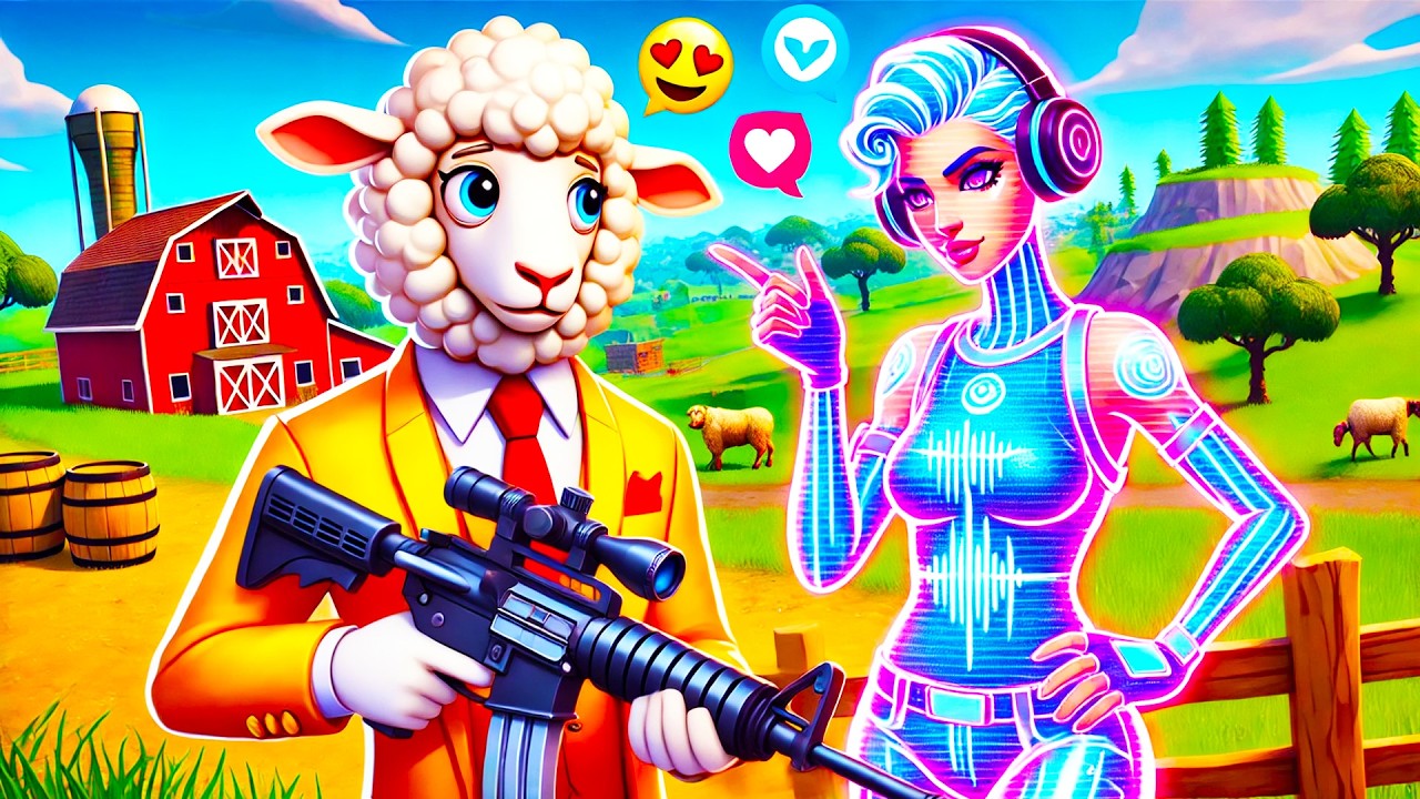 AI PŘ&Iacute;TELKYNĚ mi pom&aacute;h&aacute; VYHR&Aacute;T ve Fortnite!!