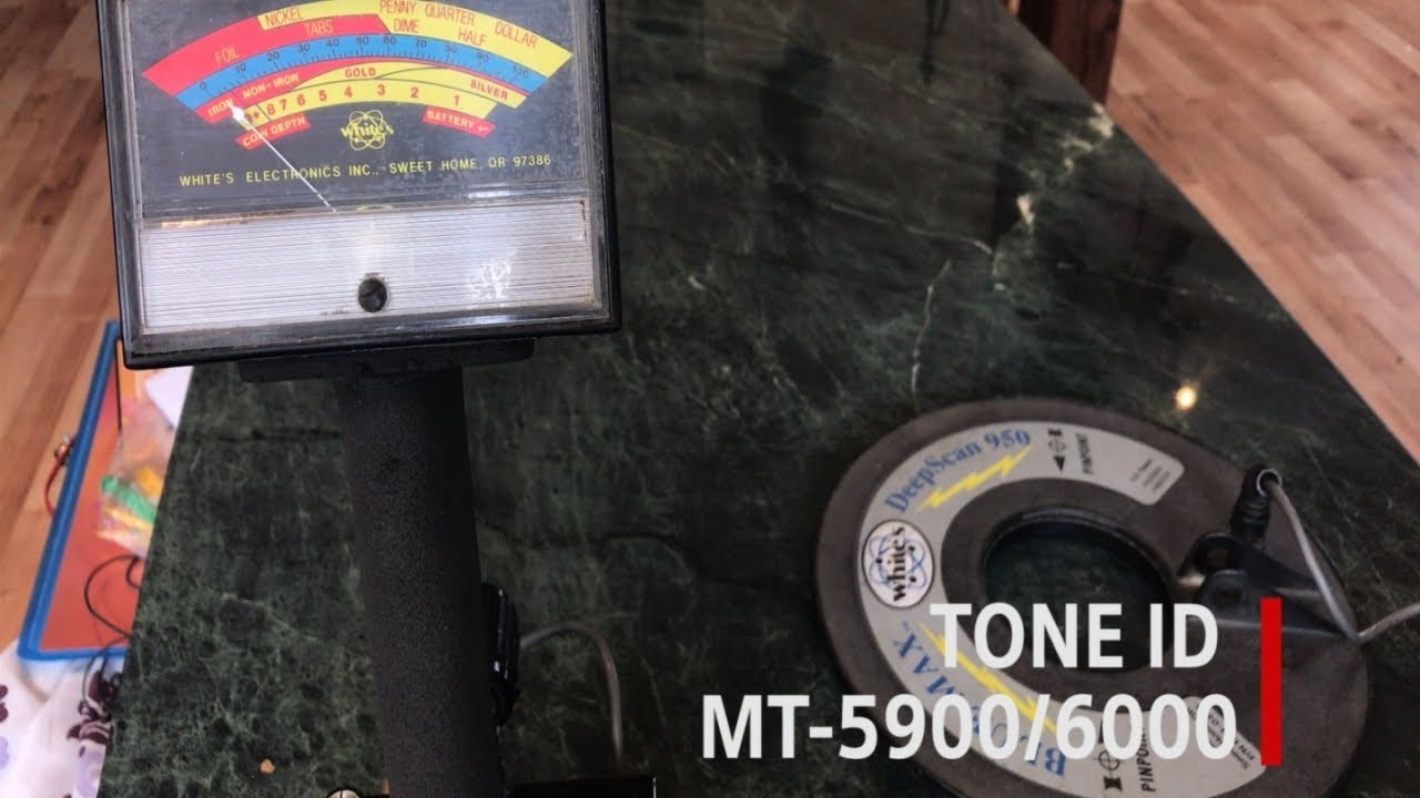 Tone ID for White's 5900/6000 series - MT-5900/6000