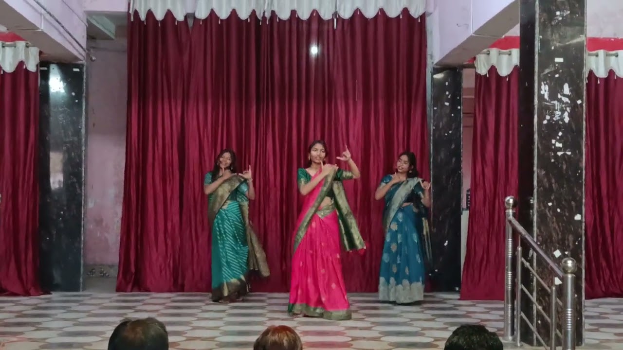 Annual function day dance performance 2026  !! rewti Raman Mishra college Surajpur 📍....