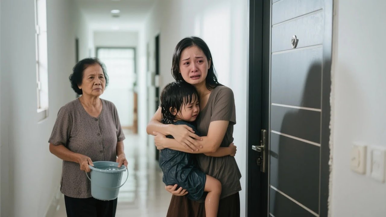 Mẹ Chồng Khóa Cửa Nhốt Tôi Bên Ngoài — Tôi Gọi Cứu Hỏa Phá Cửa, Vừa Mở Ra Liền Xông Vào Tát Tiểu Tam