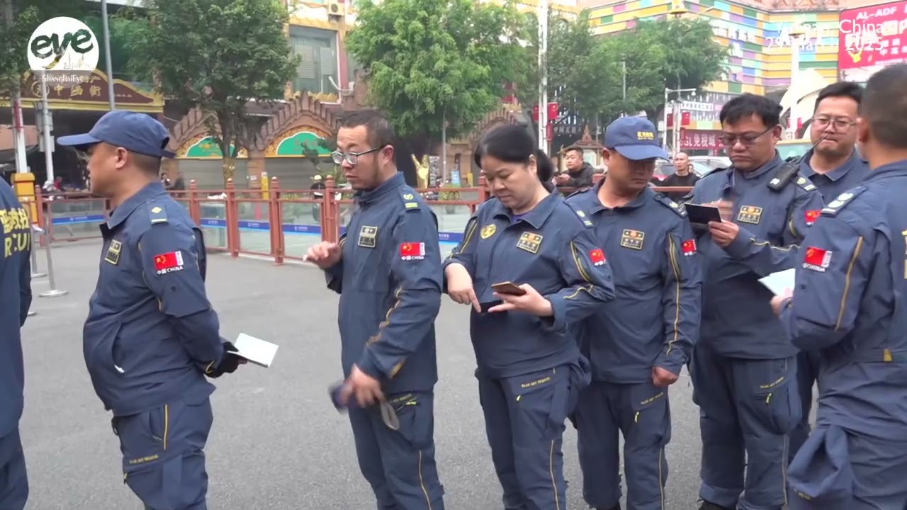 Chinese Civil Rescue Team Crosses Border from Yunnan to Aid Myanmar Disaster Zone