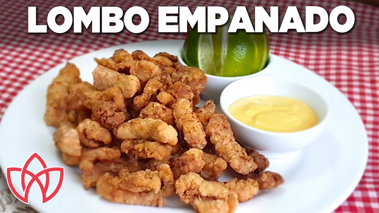 LOMBO A MILANESA - tiras crocantes empanadas - Receita fácil | Tathi Calicchio