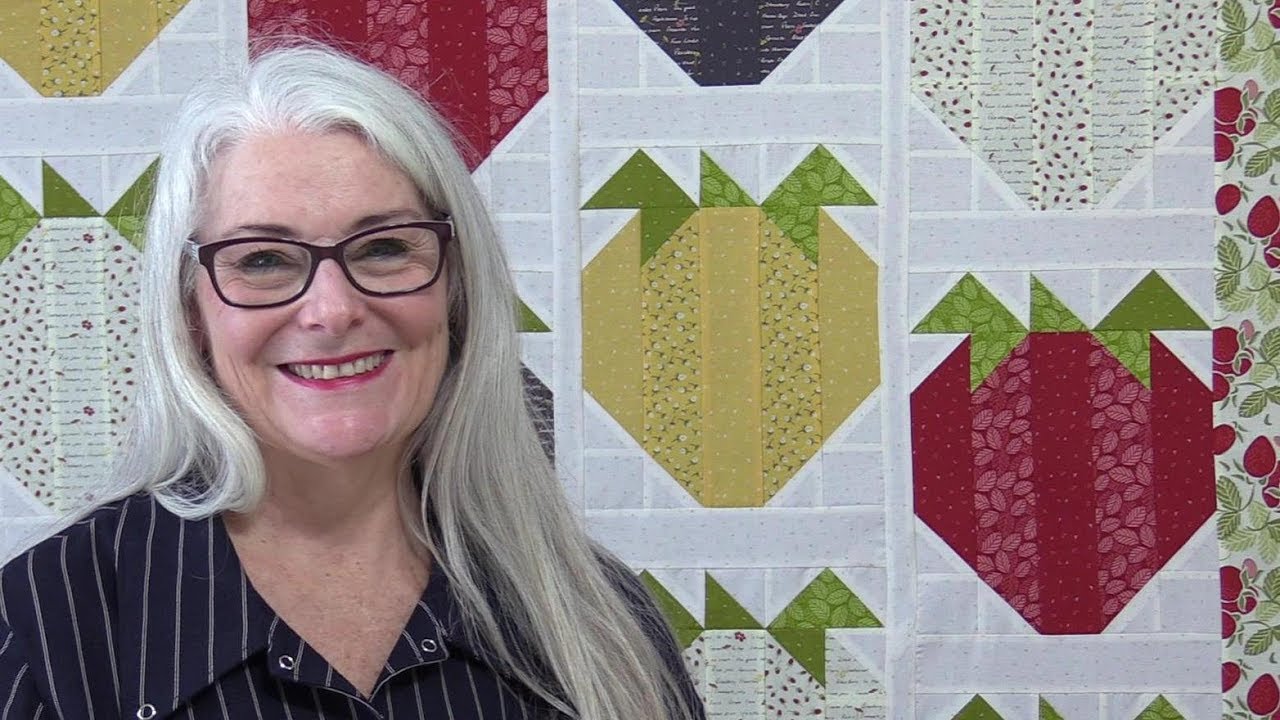 How to Make a Strawberry Quilt 
